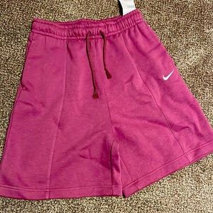 Nike loose fit high rise shorts.